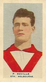 1933 Godfrey Phillips Victorian Footballers (A Series of 50) #3 Peter Reville Front